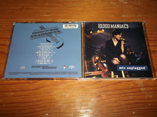 10,000 Maniacs - Mtv Unplugged Cd Imp Ed 1993 Mdisk