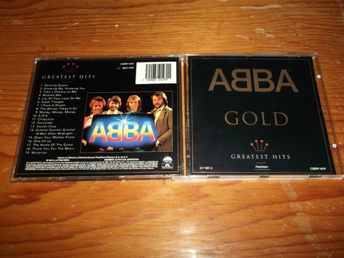 Abba - Gold Greatest Hits Cd Nac Ed 1992 Mdisk