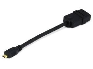 Monoprice 6inch 34awg Hdmi De Alta Velocidad Por Cable A Tra