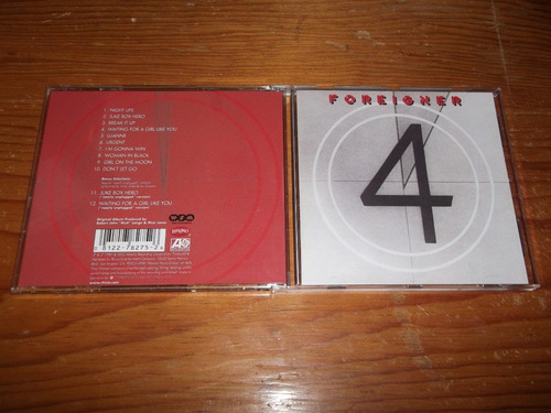 Foreigner - 4 Cd Alemania Ed 2002 Remastered Mdisk