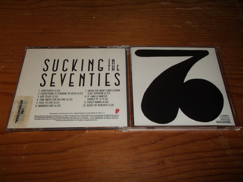 Rolling Stones - Sucking The Seventies Cd Usa Ed 1990 Mdisk