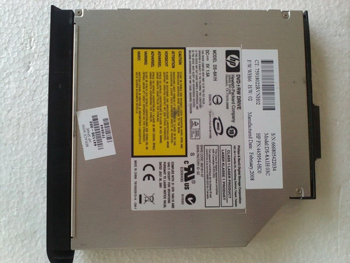 Quemador De Dvd Hp Tx2000 Daa