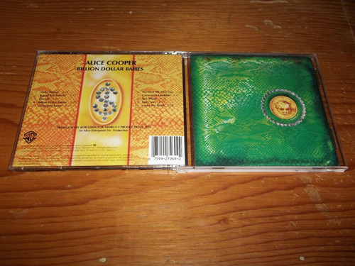 Alice Cooper - Billion Dollar Babies Cd Imp Ed 1990 Mdisk (Usado)