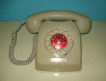 Comprar Antiguo Teléfono A Disco Ericsson Funciona Leer Descripcion