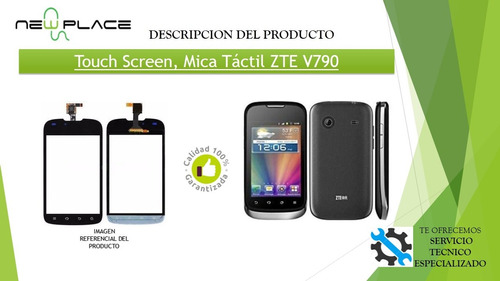 Tactil De Pantalla Touch Screen Zte V790