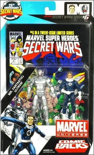 Marvel Universe Secret Wars Mr. Fantastic & Ultron
