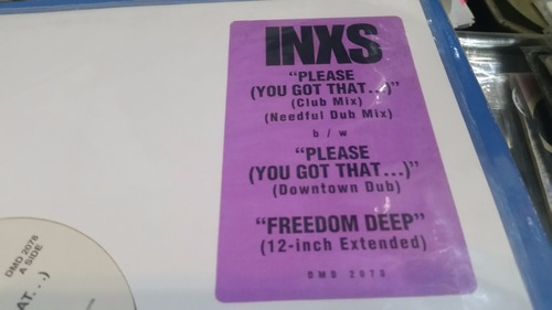 Inxs Please (you Got That...) Vinilo Maxi Promo Usa
