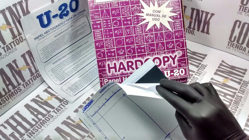 Papel Hectográfico Tattoo Transfer X 5 Tatuajes Tatuar