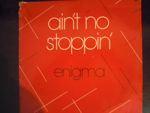 Enigma Aint No Stopping Lp 12 Importado