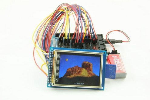 Arduino: Lcd Tft 3.2 320x240 Pixeles 65k Colores Touch