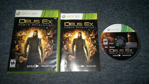 Deus Ex Human Revolution Completo Para Xbox 360.excelente
