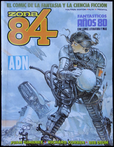 Zona 84, Adn 65/67, Cómic, 1984. 48n 486