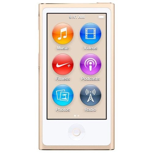 iPod Nano Apple Mkmx2bz/a 16gb 2,5  Rádio Fm Dourado