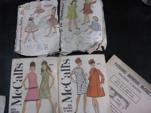 Retro Virales: Antiguos Moldes Patrones De Ropa Mujer ´50s 6