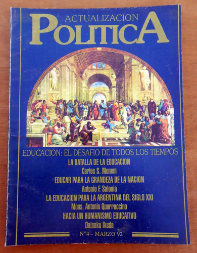 #13. Revista  Actualización Política  - N°4 / Marzo 92