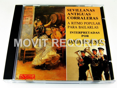 Banda De Musica Sevillanas Corraleras Cd Como Nue 1991 Spain