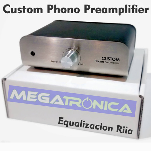 Preamplificador Phono Magnetica Riia Custom Line Tocadisco