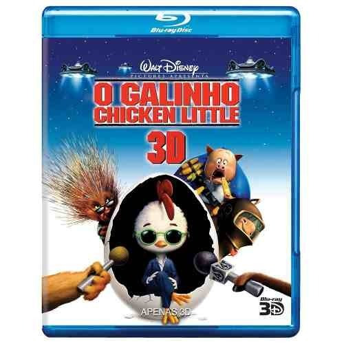 Blu-ray 3d - O Galinho Chicken Little Universo.filmes