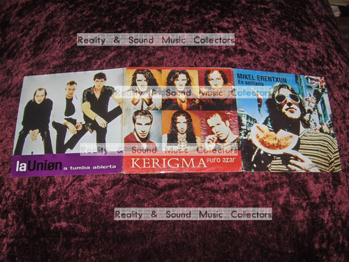 Kerigma La Union Y Mikel Erentxun Cd Single 3 Tracks