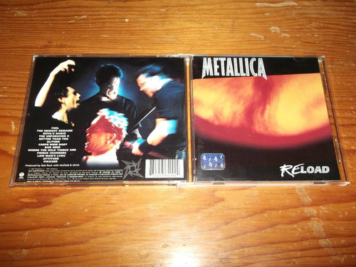 Metallica - Reload Cd Nac Ed 1997 Mdisk