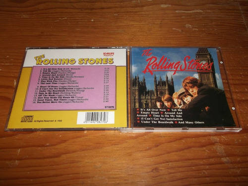 Rolling Stones - Homonimo Cd Italiano Ed 1990 Raro Mdisk