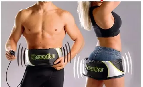Faja Cinturon Vibro Action Vibrador Fitness Adelgaza