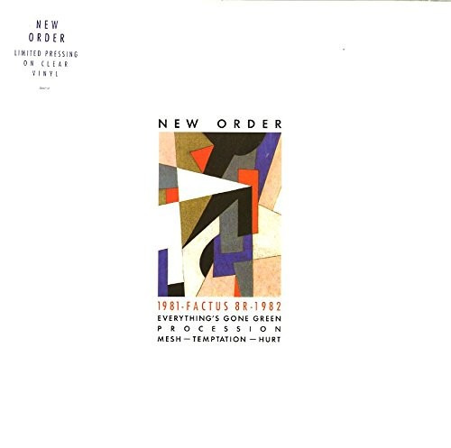 New Order 1981-factus 8r-1982(vinilo Nuevo Sellado)