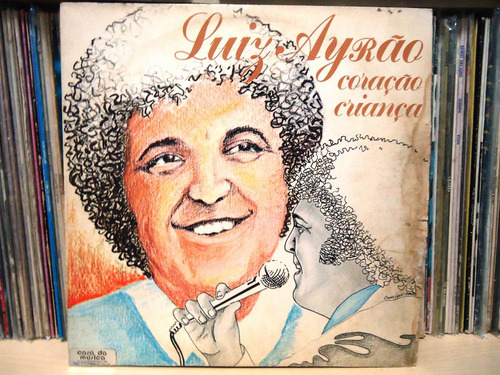 Lp Luiz Ayrão-coração Criança-com Encarte (Usado)