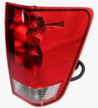 Nissan Titan 2004 - 2015 Calavera Derecha Trasera 3 Bulbos