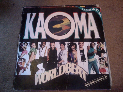 Disco Acetato De Kaoma Worldbeat Lambada