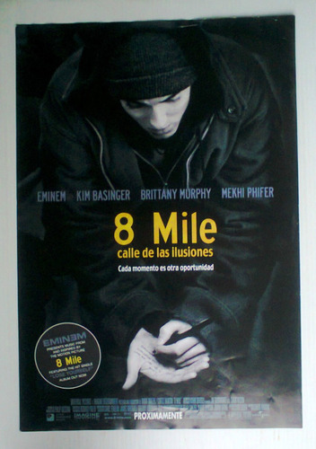 Eminem Mini Poster Original Mexicano De La Pelicula 8 Mile