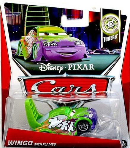 Disney Pixar Cars, Wingo Con Flamas