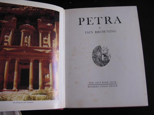 Mercurio Peruano: Libro Historia Petra  1973 L73 H7itr