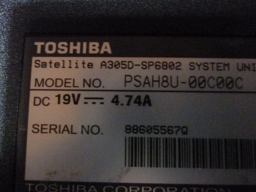 Par Antenas Wifi 6036b0028601 Notebook Toshiba A300 A305