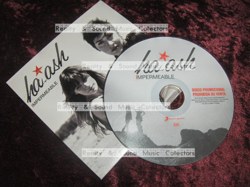 Ha Ash Impermeable Cd Single Original Raro De Coleccion (Usado)