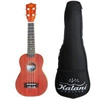 Ukulele Soprano Acustico Kalani 8135 Natural C/ Capa Grátis