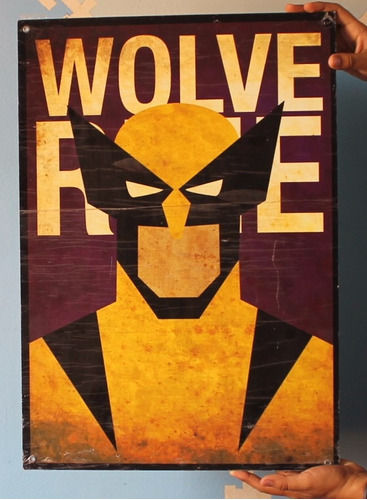 Marvel - Cartel De Wolverine