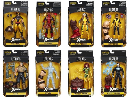 Marvel Legends X-men Wave 01 - Completa