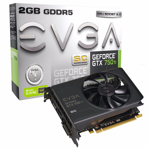 Tarjeta De Video Nvidia Evga Geforce Gt750 2gb Ddr5