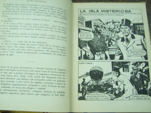 La Isla Misteriosa * Julio Verne * Dibujos De Lombardia *