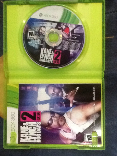 Juego Xbox 360 Kane And Lynch 2 Dog Days (Usado)
