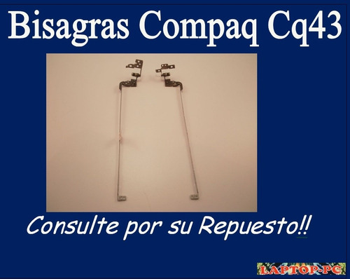 Bisagras Compaq Cq43