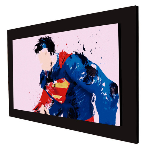 Cuadro 60x40cms Decorativo Superman Pintura+envío Gratis