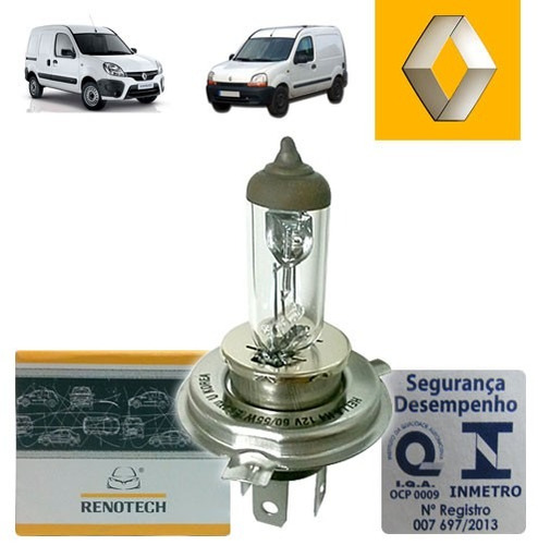 7703097171 Lâmpada H4 12v Para Farol - Kangoo