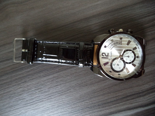 Relógio Masculino Pulseira De Couro