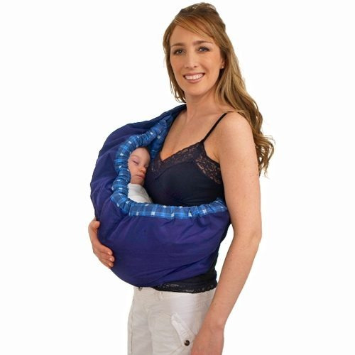 Canguru Carregador De Bebê Sling Azul