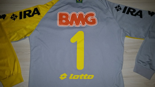 Camisa De Jogo De Goleiro Coritiba 2011 #1 Lotto Bmg Ira