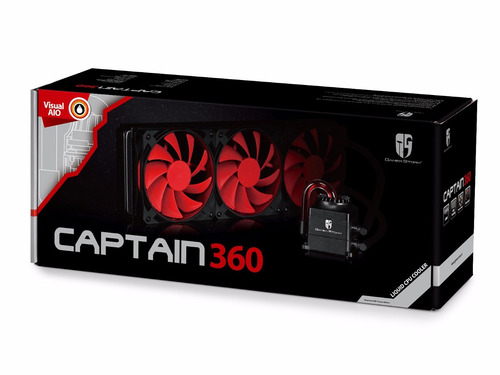 Cooler Cpu Gamer Storm Captain 360, Water Cooling, Deepcool