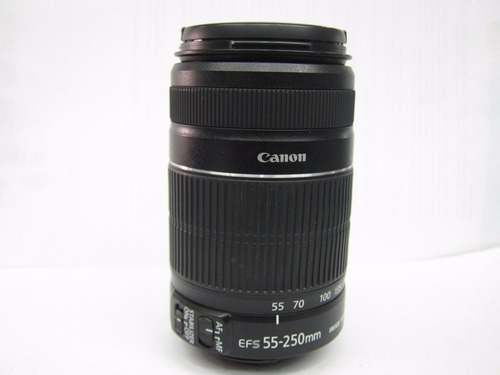 Lente Canon Teleobjetivo 55-250 Mm F:4 Para T3i T5i T6i 70d