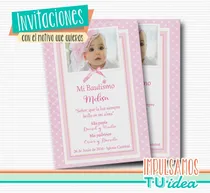 Comprar Bautismo Nena Estampita - Tarjetita Bautismo Nena Imprimir